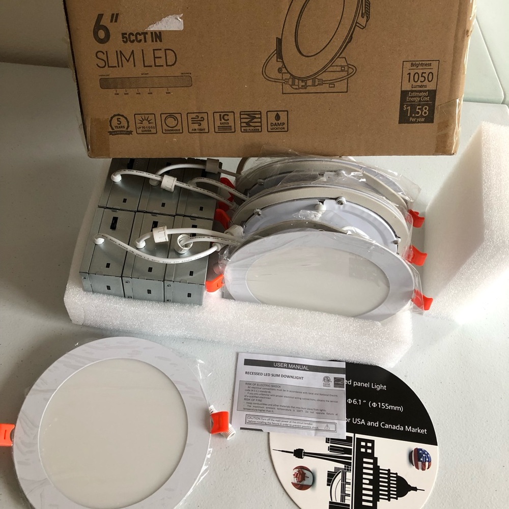 LED downlight panels - Picture 7 of 8